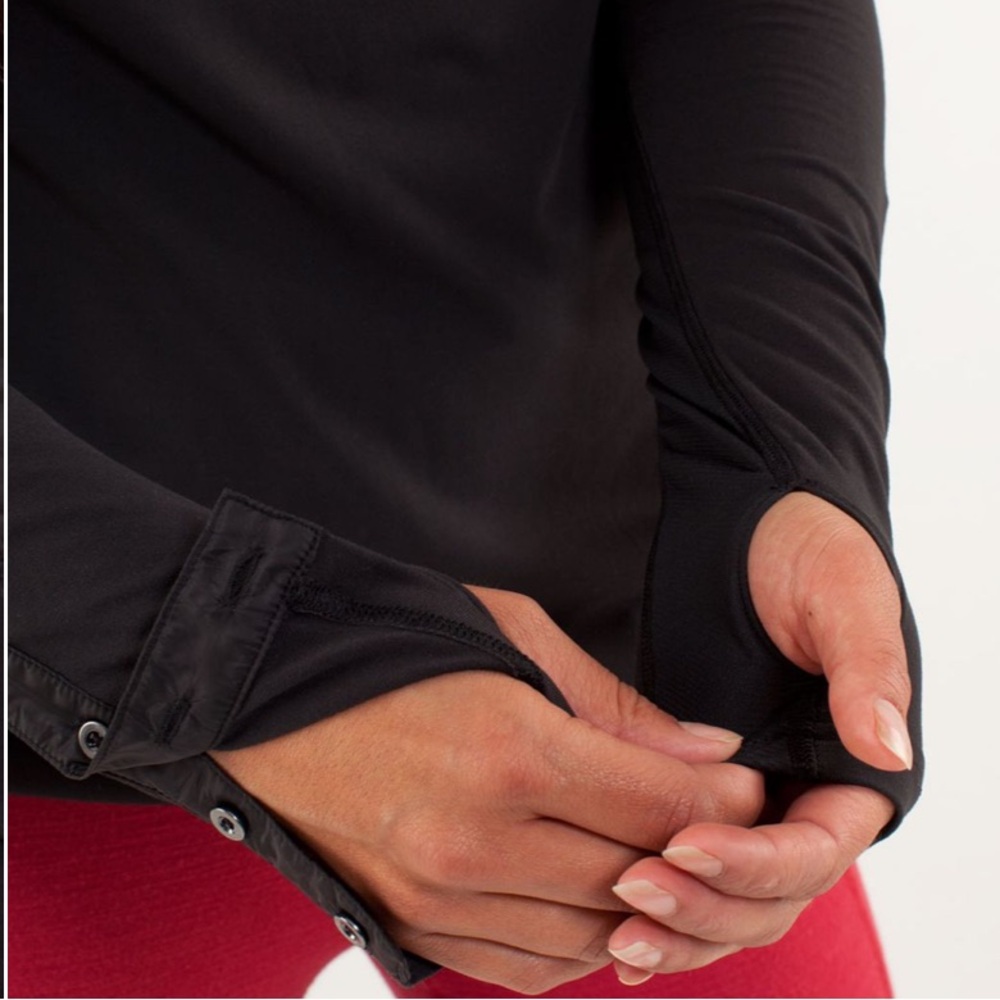 lululemon Pedal Power‎ Long Sleeve Rulu Black - Picture 5 of 16